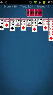 Spider Solitaire скриншот 3