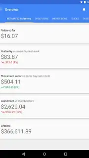 Google AdSense скриншот 9