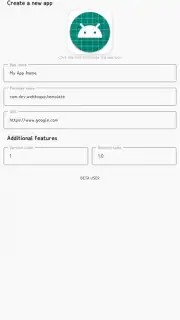 WebToApp скриншот 1