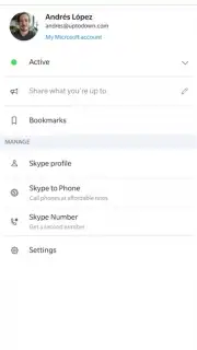 Skype скриншот 1
