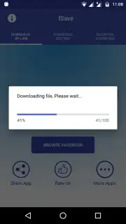 Video Downloader For Facebook скриншот 1