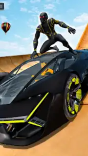 Superhero Car Stunt- Car Games скриншот 6