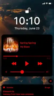 Wow Red Black Theme, Icon Pack скриншот 5