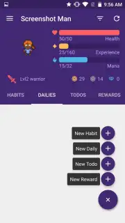 Habitica скриншот 3