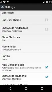 Arc File Manager скриншот 1
