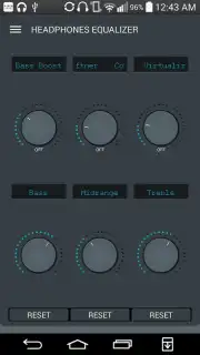 Headphones Equalizer скриншот 12