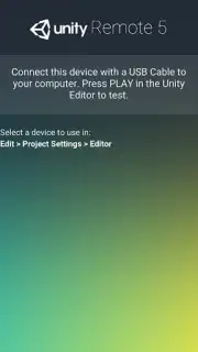 Unity Remote 5 скриншот 2