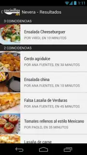 Cocinillas скриншот 2