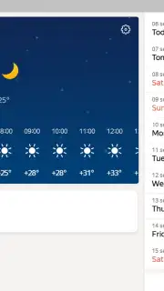 Yandex.Weather скриншот 2