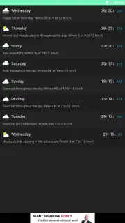 CARROT Weather скриншот 11