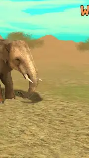 Wild Elephant Sim 3D скриншот 5