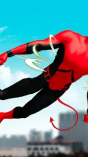 Spider Rope Hero - Flying Hero скриншот 1