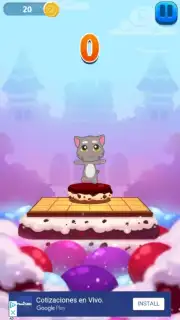 Talking Tom Cake Jump скриншот 1