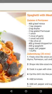 Pasta Rezepte скриншот 6
