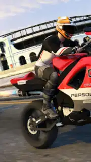 Highway Bike Riding Simulator скриншот 1