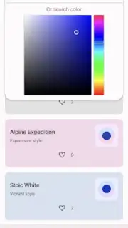 Repainter · dynamic themes скриншот 2