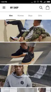 Nike скриншот 2