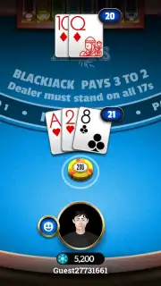 BlackJack 21 скриншот 11