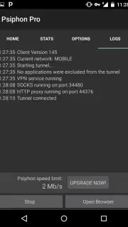 PsiPhon скриншот 6