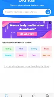 OKmusi - Any Music MP3 Downloader скриншот 4