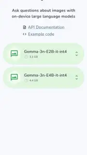 Google AI Edge Gallery скриншот 5