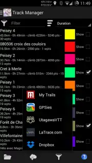 MyTrails скриншот 9