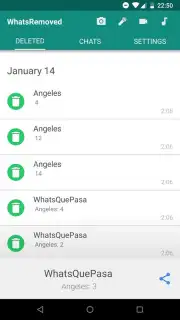 WhatsRemoved скриншот 8