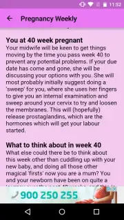 Pregnancy Weekly скриншот 6