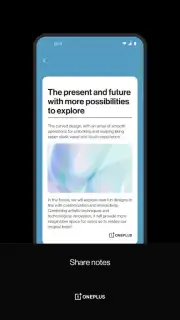 OnePlus Notes скриншот 2