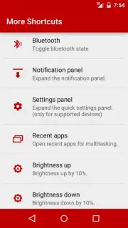 More Shortcuts скриншот 5
