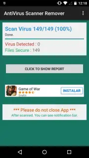 AntiVirus Scanner Remover скриншот 3
