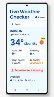live weather checker скриншот 3
