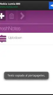 FreshNotes скриншот 1