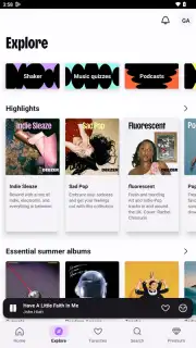Deezer скриншот 7