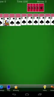 Spider Solitaire скриншот 5