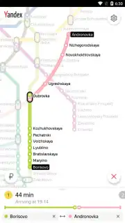Yandex.Metro скриншот 3