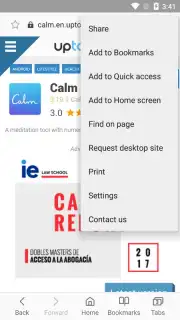 Samsung Internet Lite/Go скриншот 9