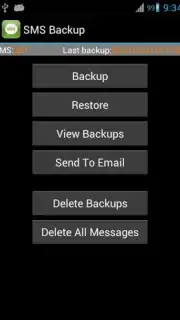 Super Backup: SMS and Contacts скриншот 1
