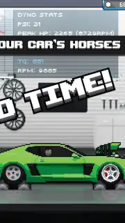 Pixel Car Racer скриншот 3