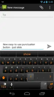 SwiftKey 3 Keyboard Free скриншот 2