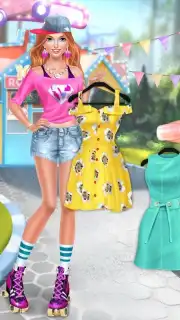 Roller Skating Salon скриншот 2