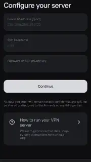 Amnezia VPN скриншот 11