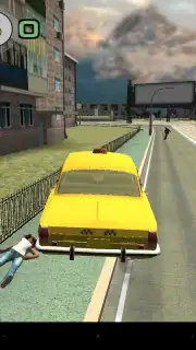 Russian Taxi Simulator 3D скриншот 1