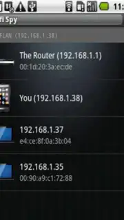 Wifi Spy скриншот 4