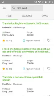 Upwork скриншот 2