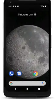 Moon 3D Live Wallpaper скриншот 16