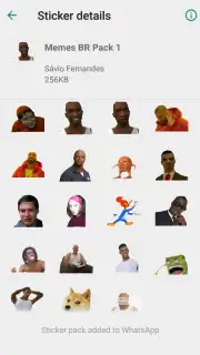 Brazil Funny Memes - Stickers Whatsapp скриншот 5