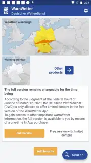 WarnWetter скриншот 14