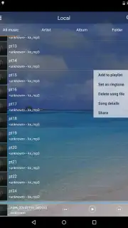Music Player скриншот 3