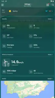 Clima – Weather Forecast скриншот 8